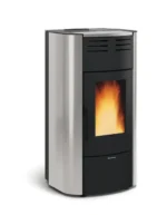 Estufa de pellets Extraflame Raffaella Idro H18 gris 21,5 kW (termoestufa de agua)