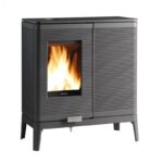 Estufa mixta AKIMIX Invicta 7 kW leña y pellet