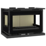 Insertable de leña FM IT-183 K 3 caras 18 kW