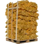 Palet de 48 redes de 50 dm³ de leña en 33 cm